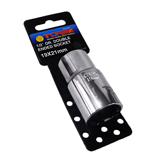 [EZM.1001859] TORA Mata Sock Sok - Socket 1/2 DR Double Ended 19 x 21 mm - TAIWAN