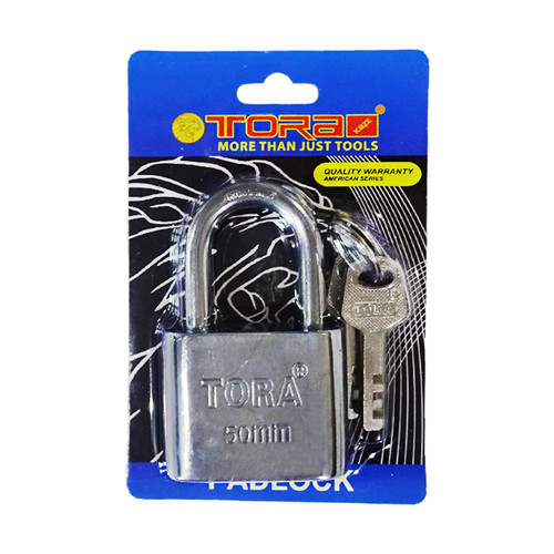 [EZM.1001873] TORA Padlock Safety Short American - Gembok Pendek 3 Kunci 50 mm