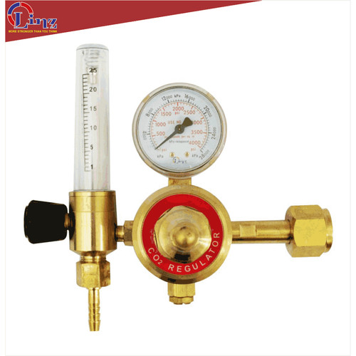 [EZM.1001919] LINZ Regulator Carbon Dioxide CO2 - Karbon Dioksida REG805 Brass Body