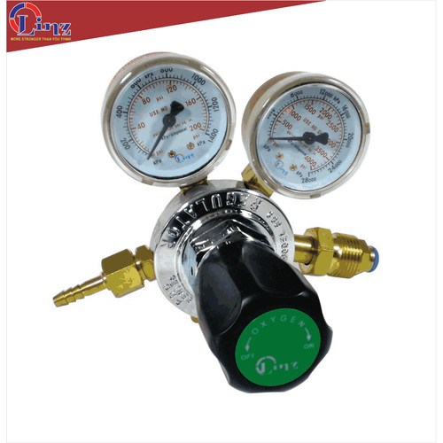[EZM.1002456] LINZ Regulator Oxygen - Regulator Oksigen REG801 - Brass Body