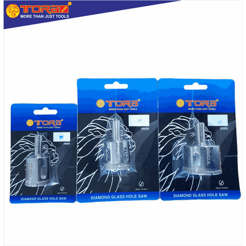 [EZM.1001992] TORA Hole Saw Diamond Cutter - Mata Bor Kaca Keramik Granit 35 - 50mm