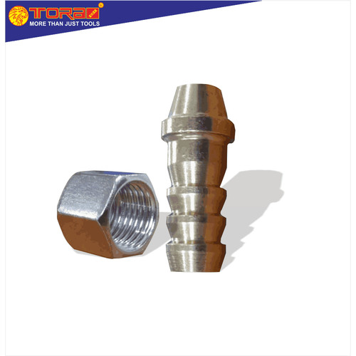 [EZM.1002002] TORA Coupler Part Spray gun - Sparepart 472S Set Nut & Hose Barb P-16