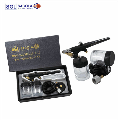 [EZM.1002012] SGL Air Brush Kit Plastic Body - SGL Air Brush 110