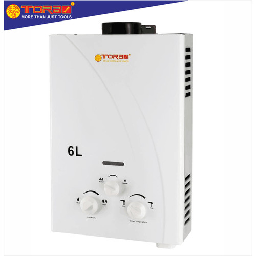 [EZM.1002467] TORA Gas Water Heater - Pemanas Air 6 Liter Gas LPG GWHGA