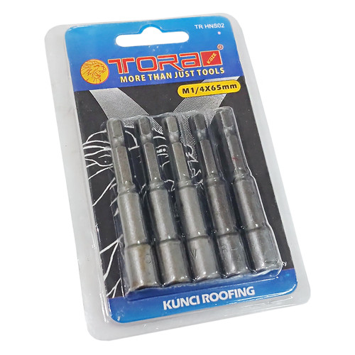 [EZM.1002100] TORA Mata Sok Roofing 1/4 x 65mm Set 5 Pcs