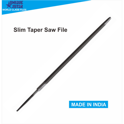 [EZM.1002104] UNIQUE STAR Slim Taper Saw File - Kikir Segitiga - INDIA