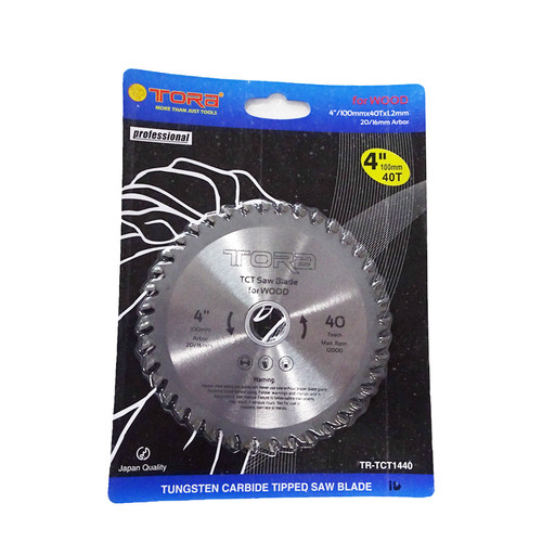 [EZM.1002140] TORA Mata Pisau Potong Kayu - Wood Circular Saw Blade 4 Inch