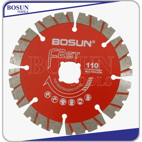 [EZM.1002147] BOSUN Diamond Wheel Cutting Stone Segmented 4 Inch - ORIGINAL