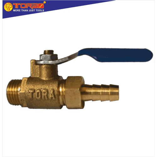 [EZM.1002484] TORA Kran Angin - Keran Udara - Ball Valve Full Brass 1/4 Inch