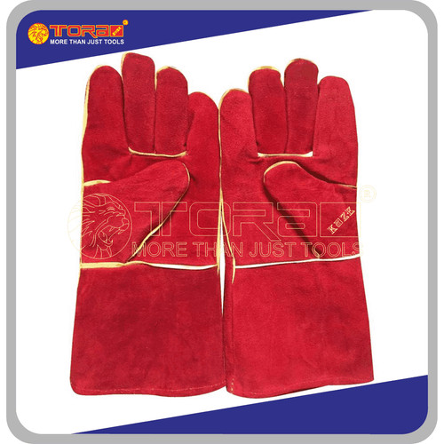[EZM.1002236] TORA Sarung Tangan Las 14"-16" Warna Biru dan Merah