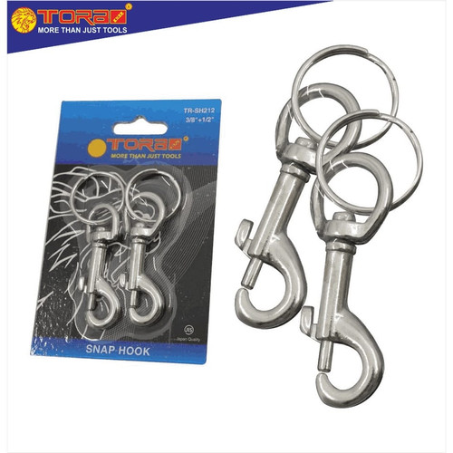 [EZM.1002258] TORA Gantungan - Kail - Snap Hook 3/8 Inch + 1/2 Inch -Gantungan Kunci