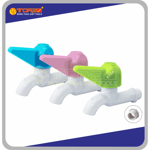 [EZM.1002260] TORA Kran Air Plastik Pvc 1/2 + 3/4 Inch (Satuan/Pcs)