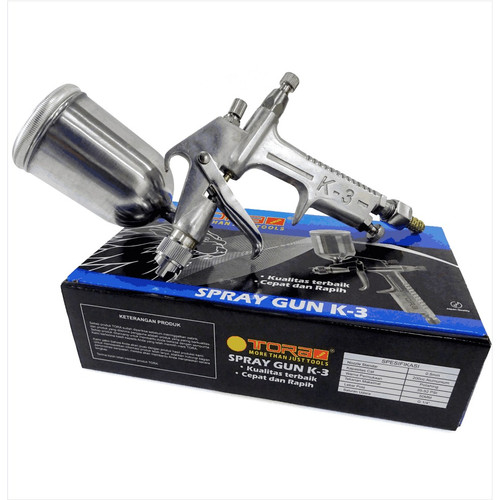 [EZM.1002267] TORA Spray Gun K3 Polishing - Alat Semprot Cat Tabung Atas