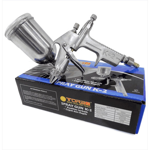 [EZM.1002268] TORA Spray Gun K2 Polishing - Alat Semprot Cat Tabung Atas