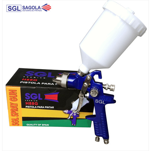 [EZM.1002271] SGL Spray Gun Hvlp 1.4mm - H88G14MM - Alat Semprot Cat Tabung Atas