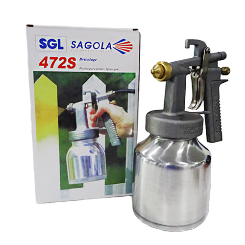 [EZM.1002275] SGL Spray Gun 472 Fine Polishing -Alat Semprot Cat Tabung Bawah