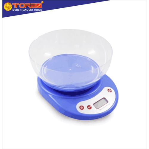 [EZM.1002313] TORA Timbangan Digital 5 Kg - Timbangan Dapur - Timbangan Buah