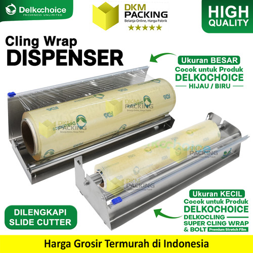 [EZO.9200168] Cling Wrap Dispenser Alat Pemotong Plastik Wrapping