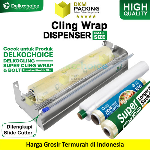 [EZO.9200169] Cling Wrap Dispenser Alat Pemotong Plastik Wrapping Small