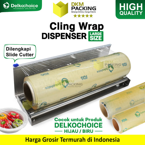 [EZO.9200170] Cling Wrap Dispenser Alat Pemotong Plastik Wrapping Big