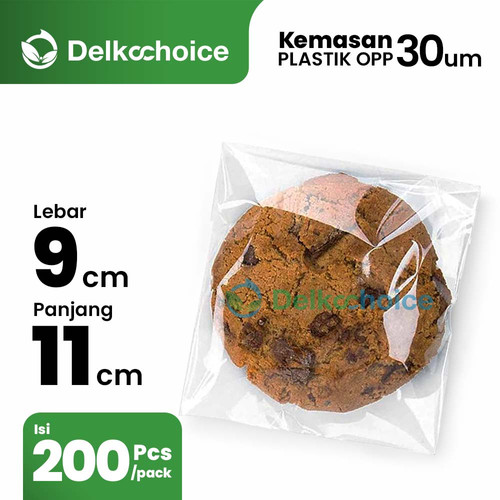 [EZO.9200419] Plastik SEAL OPP LEM KUAT Kemasan Packing Garment Makanan DELKOCHOICE