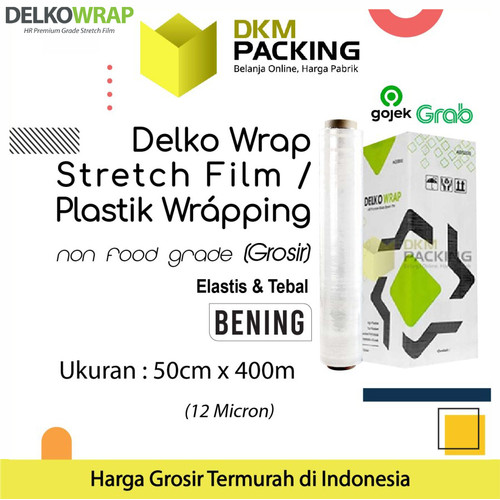 [EZO.9201091] Plastik Wraping Stretch Film 50cm x 400m BENING/ DUS