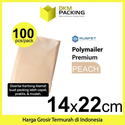 [EZO.9201535] Polymailer Polimailer PEACH Amplop Plastik Packing Olshop PREMIUM/PACK