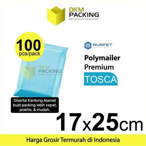 [EZO.9201547] Polymailer Polimailer TOSCA Amplop Plastik Packing Olshop PREMIUM/PACK