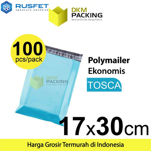 [EZO.9201552] Polymailer PACK TOSCA 17x30cm Amplop Plastik Packing Olshop EKONOMIS