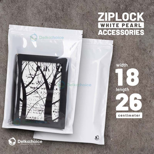 [EZO.9201895] Plastik Klip ZIPLOCK Bag 18x26 Kemasan Aksesoris DELKOCHOICE TERMURAH