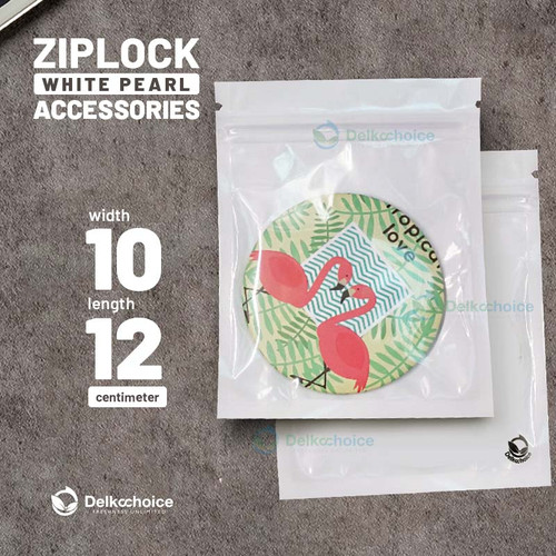 [EZO.9201899] Plastik Klip ZIPLOCK Bag 10x12 Kemasan Aksesoris DELKOCHOICE TERMURAH