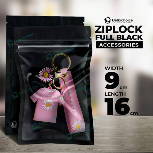 [EZO.9201900] Plastik Klip ZIPLOCK Bag 9x16 Kemasan Aksesoris DELKOCHOICE TERMURAH