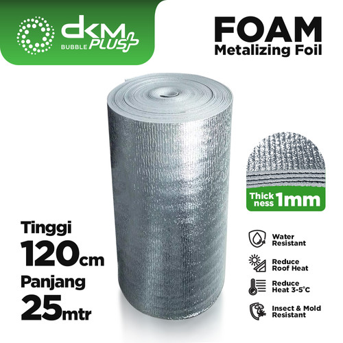 [EZO.9202018] BubbleWrap 125cm x 50m Plastik Bubble Wrap Roll DKM PLUS PREMIUM MURAH