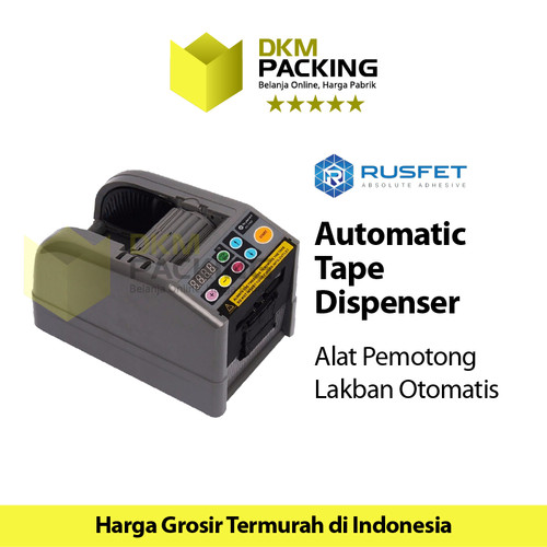 [EZO.9202342] AUTOMATIC Tape Dispenser Alat Pemotong Lakban Otomatis RUSFET TERMURAH