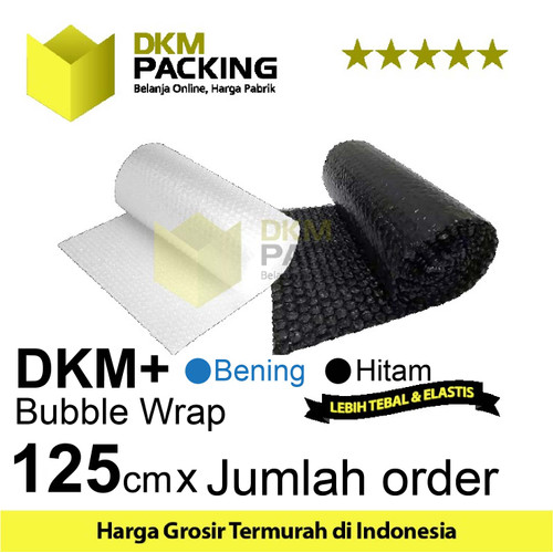 [EZO.9202386] Plastik Bubble Wrap ECERAN (125CM x JUMLAH METER) DKM MURAH /METERAN