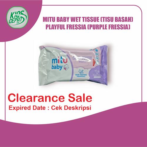 [EZM.1120161] Tissue MITU Baby Wet (TISU BASAH) - PLAYFUL FRESSIA