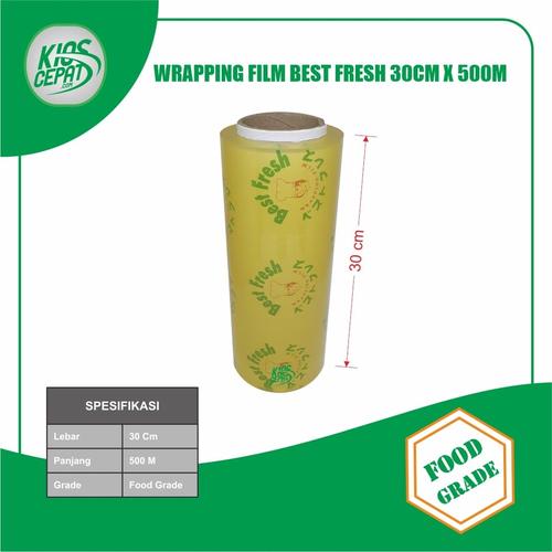 [EZM.1120168] [TC] Plastik Wrapping Makanan BEST FRESH Uk. 30cm x 500m