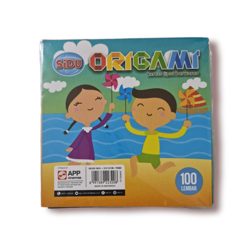 [EZM.1120177] ORIGAMI PAPER (Kertas Lipat) SIDU 12 x 12cm isi 100 Lembar
