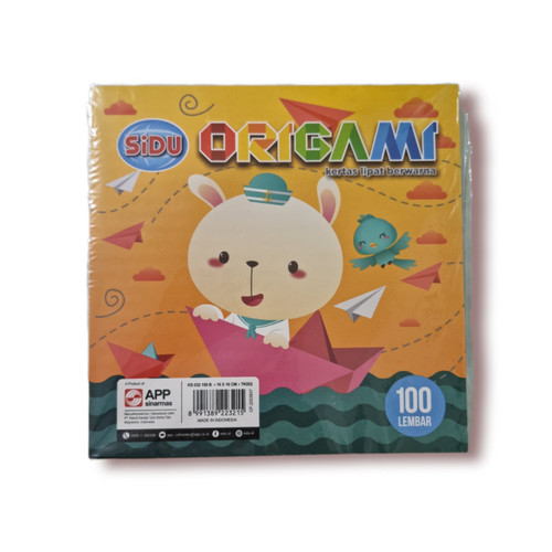 [EZM.1120178] ORIGAMI PAPER (Kertas Lipat) SIDU 16 x 16cm isi 100 Lembar