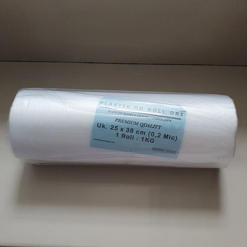 [EZM.1120021] Plastik HD ROLL / Plastik Buah / Plastik Fotocopy Ukuran 25x38cm 1KG