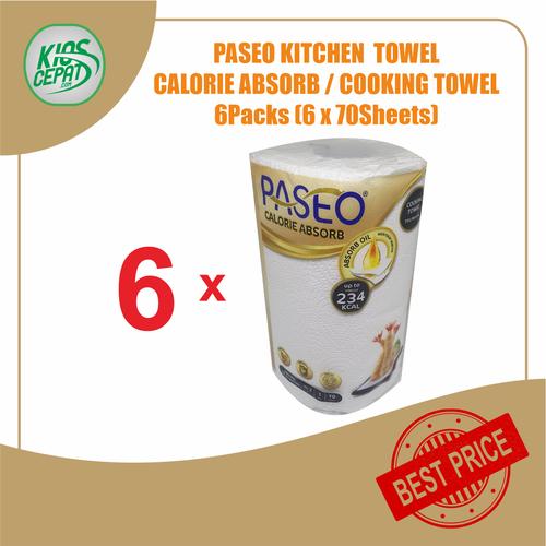 [EZM.1120230] [SUPER BUNDLING] Tissue PASEO Calorie Absorb (TISU MASAK) isi 6 Rolls