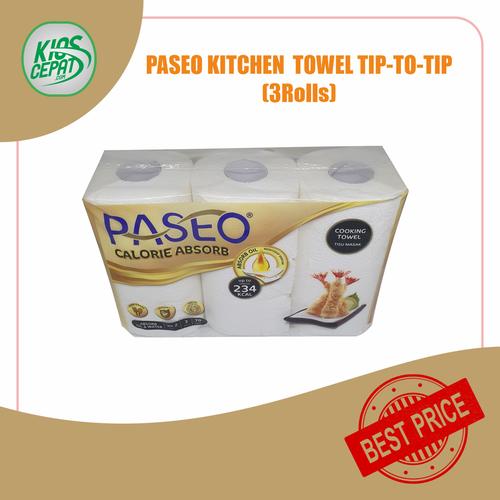 [EZM.1120231] Tissue PASEO Kitchen Towel / Calorie Absorb 3in1 (1Pack ISI 3Rolls)