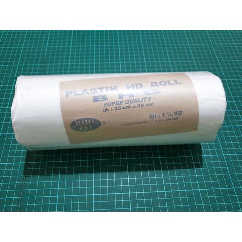 [EZM.1120265] Plastik HD ROLL / Plastik Buah / Plastik Fotocopy Ukuran 25x38cm 1.5KG