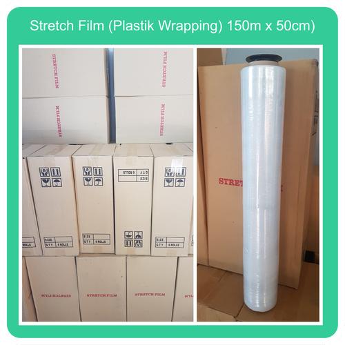 [EZM.1120291] Stretch Film (Plastik Wrapping) - CLEAR