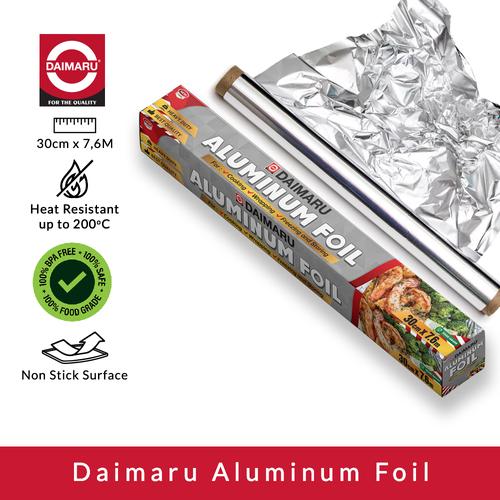 [EZM.1130222] Daimaru Alumunium Foil Wrapping 300mm x 7,6 M