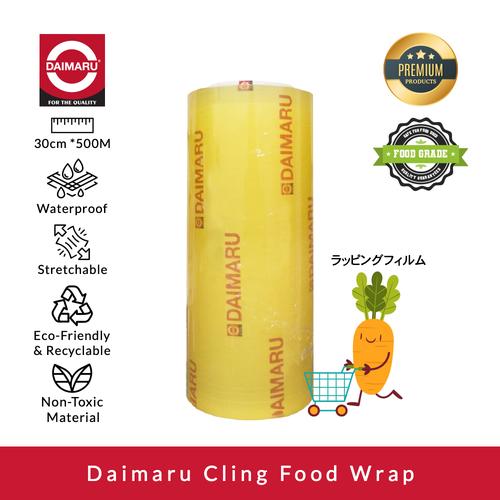 [EZM.1130146] Daimaru Cling Wrap 30 CM X 500 M Tebal 12 Micron Food Grade