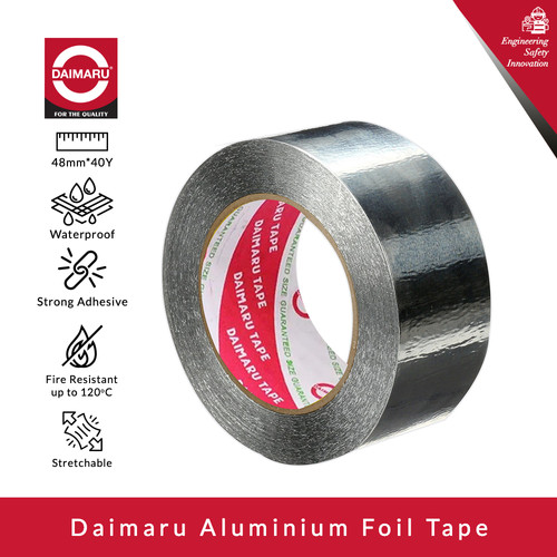 [EZM.1130194] Daimaru Aluminium Tape 48 mm x 40 Yard