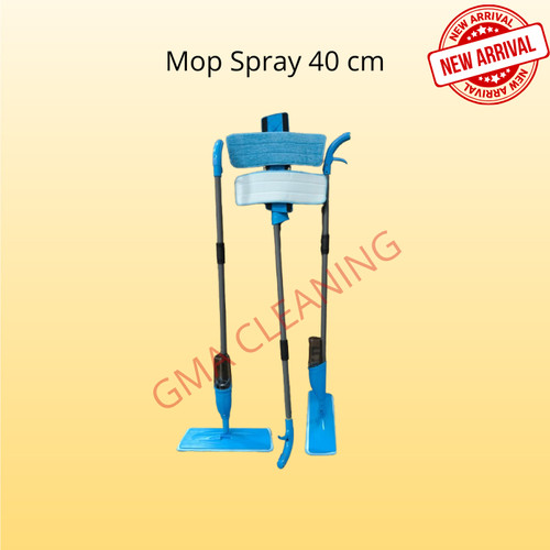 [EZM.0300034] Mop Spray 2 in 1 / Pel dengan Semprotan 40 cm
