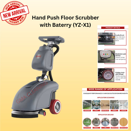 [EZM.0300041] Floor Scrubber with Baterry YZ-X1