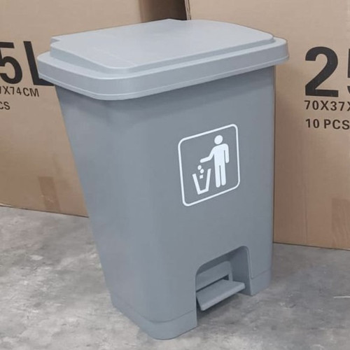 [EZM.0300048] Tempat Sampah 25L dengan Pedal